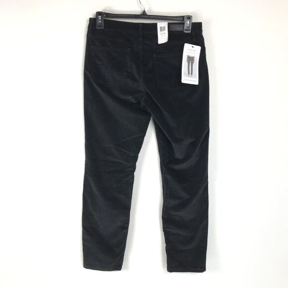 NEW Calvin Klein Jeans Ultimate Skinny Corduroy Pants Women's Plus 14 x 30 Black - Picture 4 of 13
